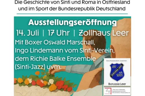 Ankündigungsplakat mit allen wesentlichen Veranstaltungsinformationen