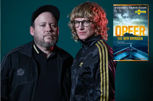 Foto der Autoren und Buchcover