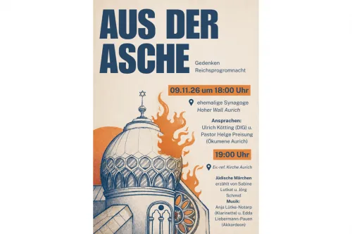 Plakat Aus der Asche