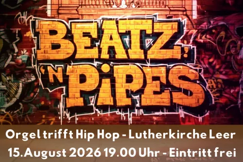 Plakat zum Orgelkonzert