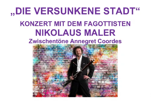 Plakat "Die versunkene Stadt!"