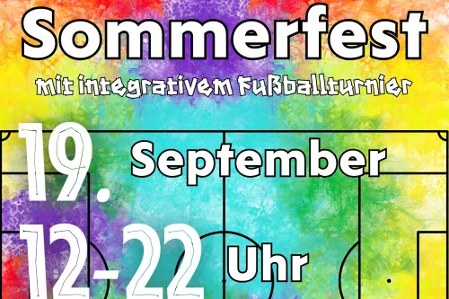 Veranstaltungsplakat mit allen relevanten Informationen