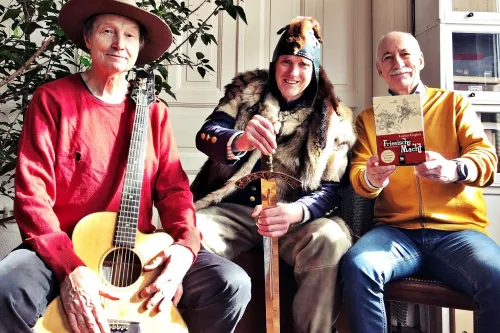 Hans Sakowski, Norbert Knitsch und Lothar Englert
