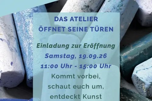 Einladung Ateliereröffnung
