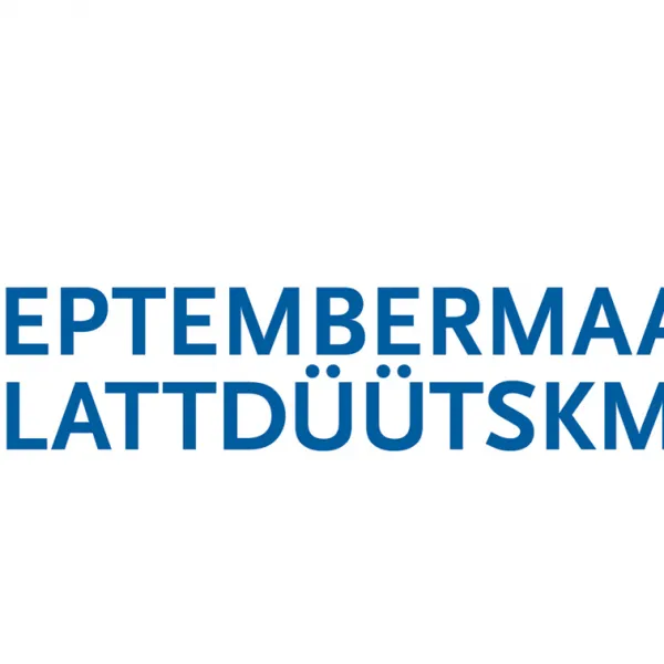 Septembermaant is Plattdüütskmaant