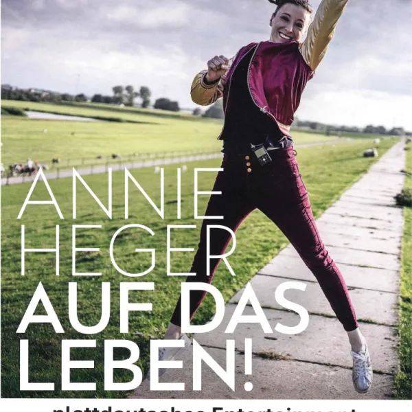 Hauptbild der Veranstaltung Annie Heger - Auf das Leben! 