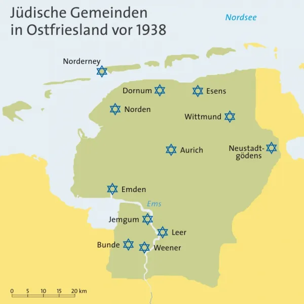 Jüdische Gemeinden in Ostfriesland