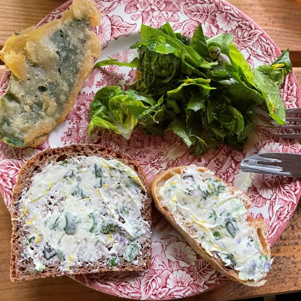 Essen von unserer Kräuterwanderung