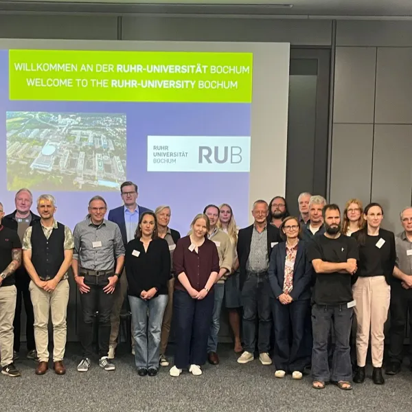 Gruppenbild der wissenschaftlichen Partner. Bild: Ruhr-Universität Bochum