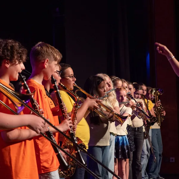 Viel Musik gehörte zum Programm