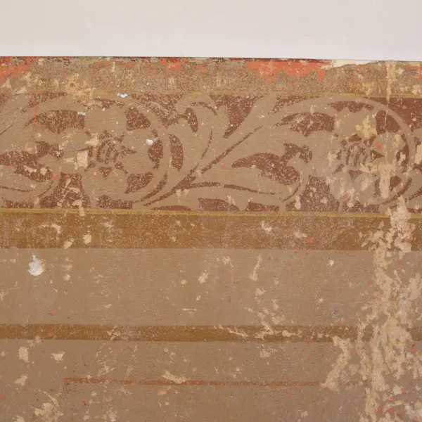Das ursprüngliche Ornament aus dem Jahr 1901 soll wieder das Treppenhaus im Landschaftsgebäude zieren