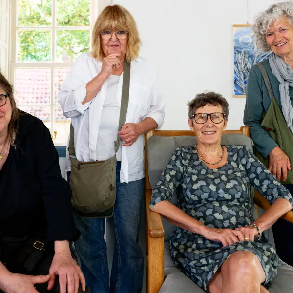 Die Kunstweiber: Anette Janssen, Gaby Mrongowius, Hielkje van Damme und Katharina Schultz