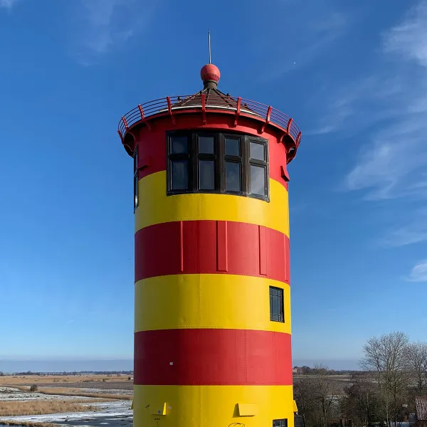Der Pilsumer Leuchtturm.