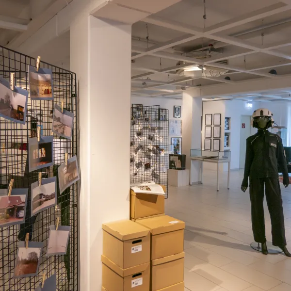 Blick ins Krimimuseum