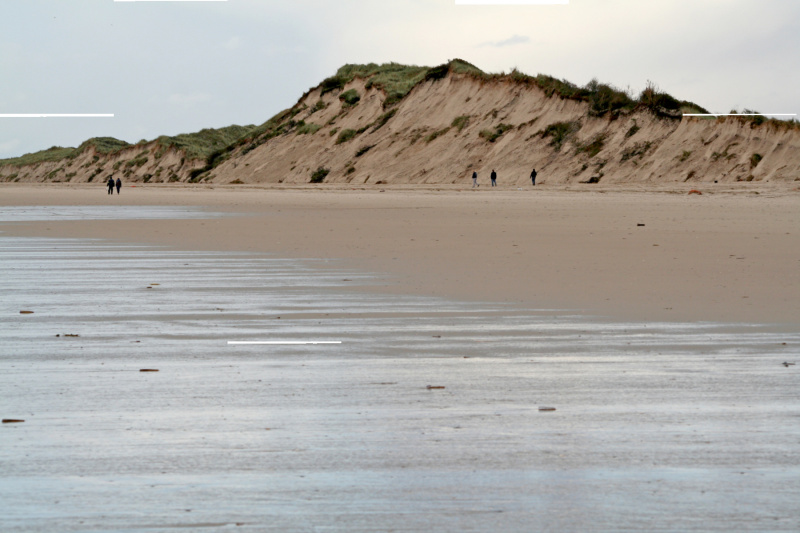 Dünenabbruch auf Langeoog