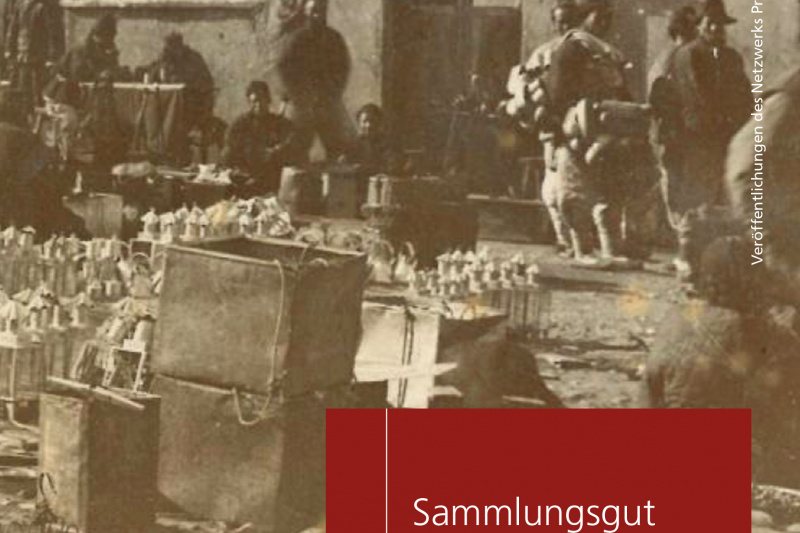 Cover des Buches „Sammlungsgut aus kolonialen Kontexten (China) in vier ostfriesischen Museen und Kultureinrichtungen“