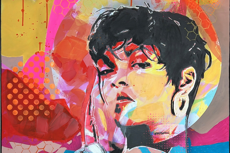 Rihanna pop art