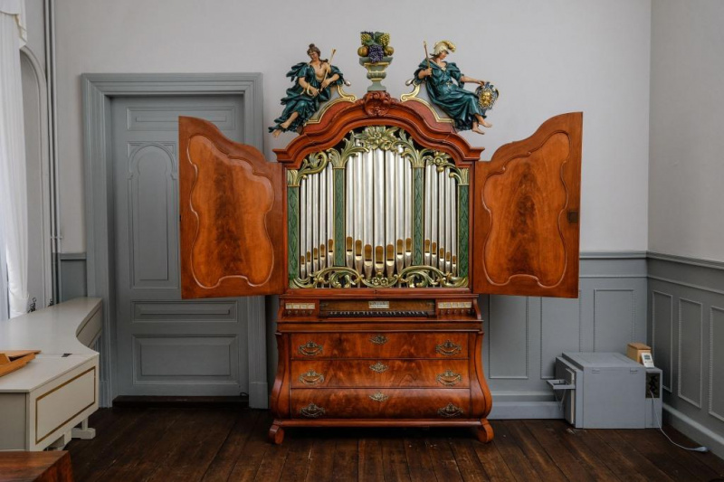 Kabinett-Orgel von Ibe Peters Iben aus dem Jahre 1790