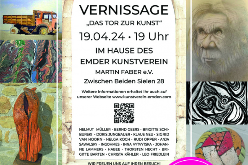 Vernissage "Das Tor zur Kunst" 19.04.2024