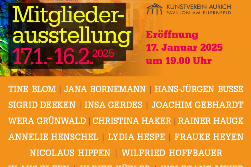 Mitgliederausstellung 17.01. - 16.02.2025