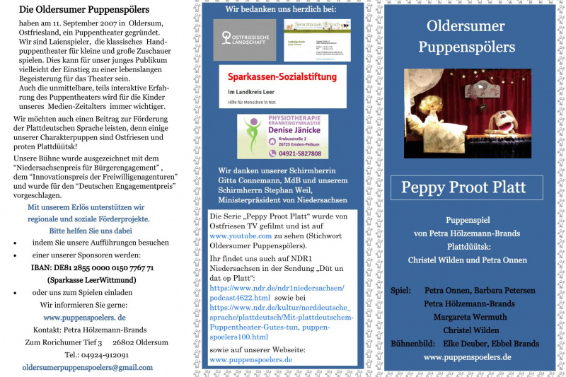 Peppy Proot Platt flyer Seite 1