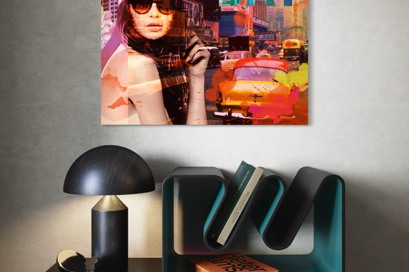 "Win the Day" 80 x 80 cm