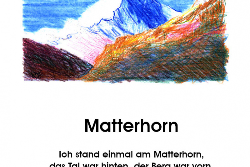 Das Matterhorn als Herausforderung.