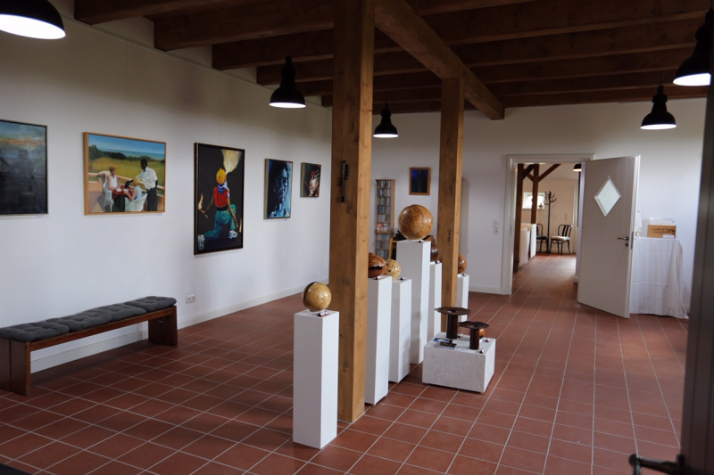 Ausstellung im ehemaligen Pferdestall