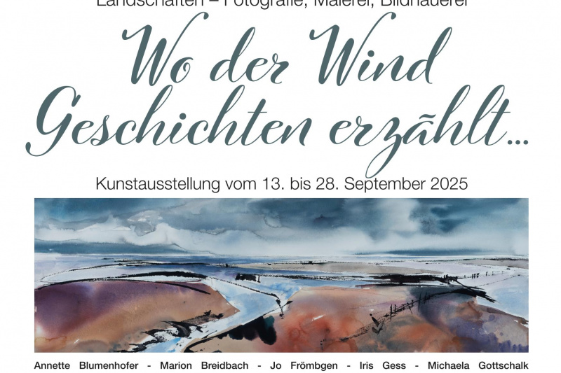 Einladung Kunstgezeiten 10 Wo der Wind Geschichten erzählt