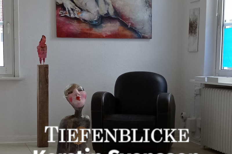 "ohne Maske" / Kerstin Svensson - im Kunsthaus Hage