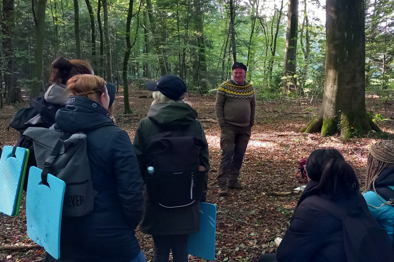 Seminar im Wald