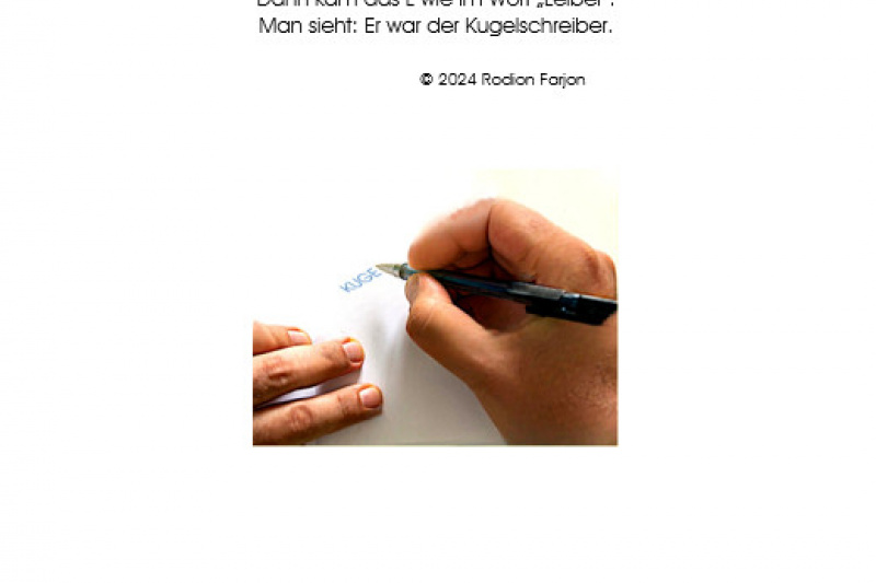 der Kugelschreiber
