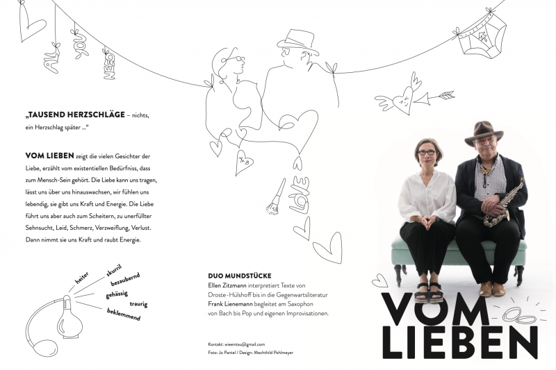 Programm VOM LIEBEN (Foto: Pantel; Design: Pohlmeyer)