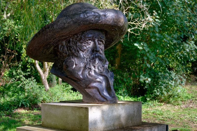 Büste "Claude Monet" von Daniel Goupil (2004)