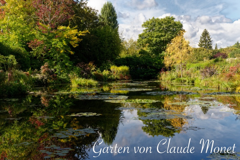 Giverny: Der Seerosenteich im Garten von Claude Monet