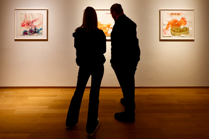 Vernissage Ausstellung "Floating Spheres – Leiko Ikemura" (23..11.2024)