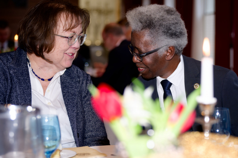 Hillgriet Eilers und Abdou Ouedraogo