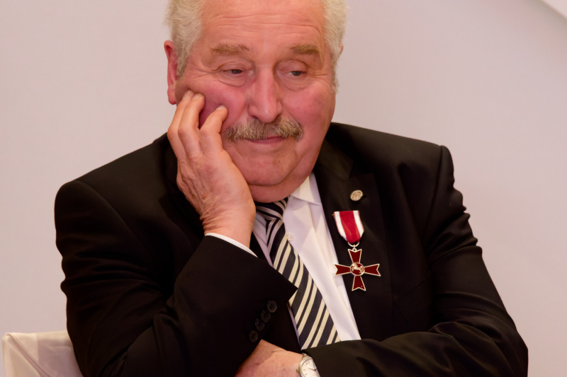 Rico Mecklenburg nach der Verleihung