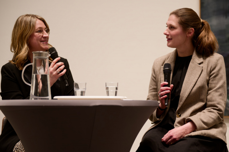 Ina Jäckel und Ina Grätz im Gespräch