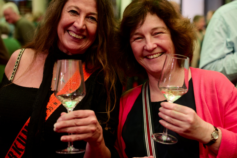 Pause: Annett Knochenhauer und Susann Jansen gefällt's