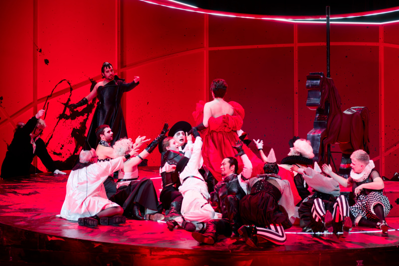 Der Herzog und sein Hofstaat 