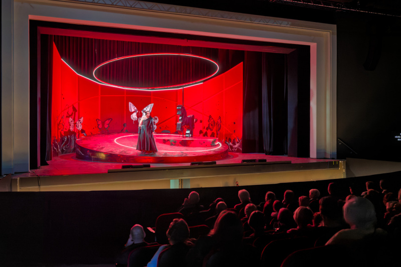 Der Herzog auf der Bühne