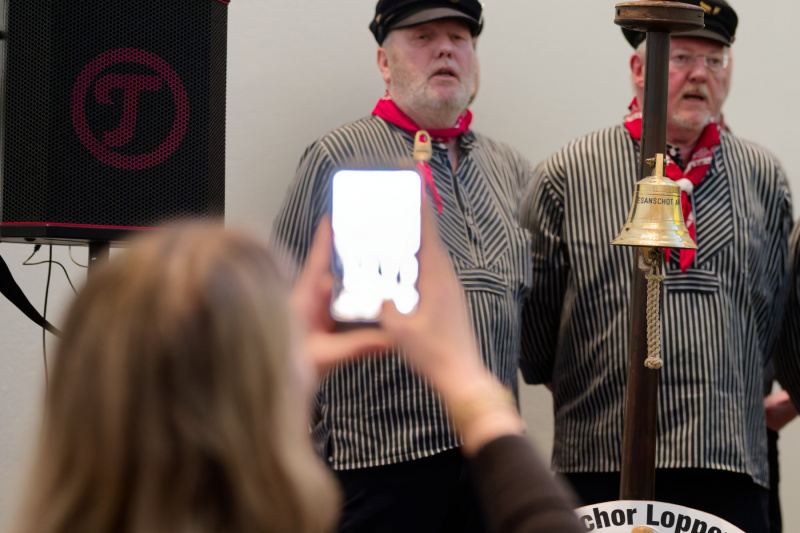 Ein beliebtes Motiv: Der Shanty-Chor