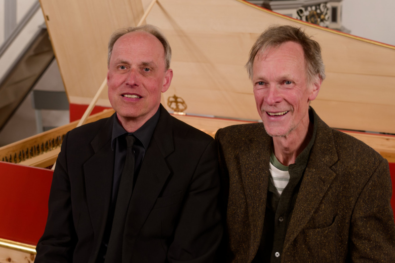 Der Ausführende und der Schöpfer: Cembalist Bernhard Klapprott und der Erbauer historischer Tasteninstrumente Dietrich Hein