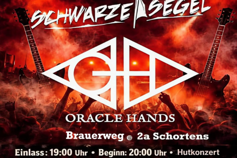 Plakat Headbanging in den Mai