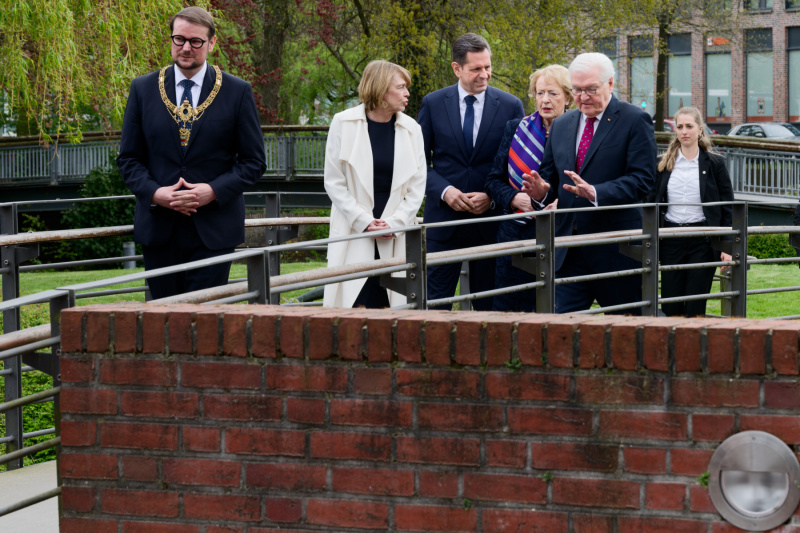 Ankunft vor der Kunsthalle