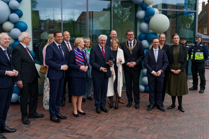 Aufstellung zum Gruppenbild