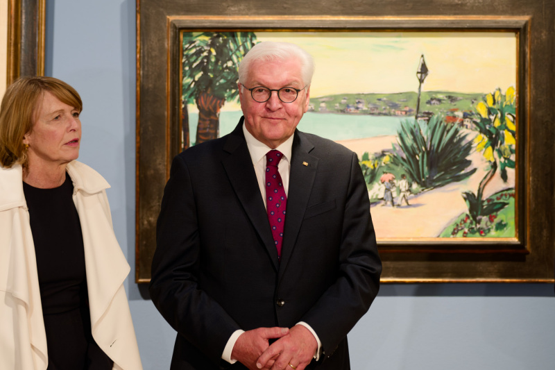 Frank-Walter Steinmeier und seine Frau Elke Büdenbender
