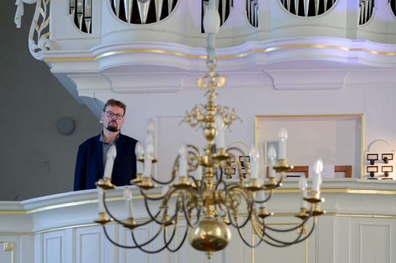 ... den Künstler des Abends: Sietze de Vries