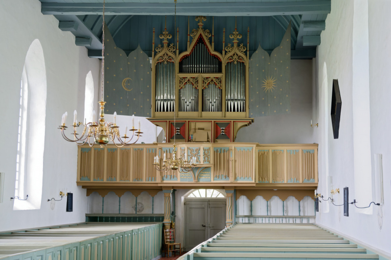 Noch ist die Kirche leer